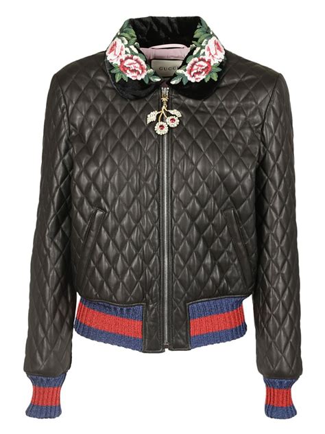 gucci ladies suede coat buttons|cheap Gucci leather jacket.